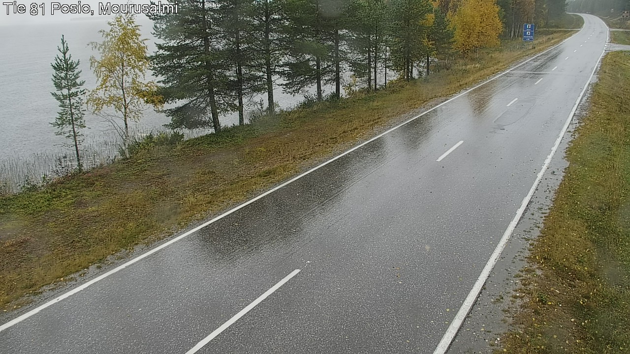 Weather Camera Image Väg 81 Posio, Mourusalmi, Posio, Lappi
