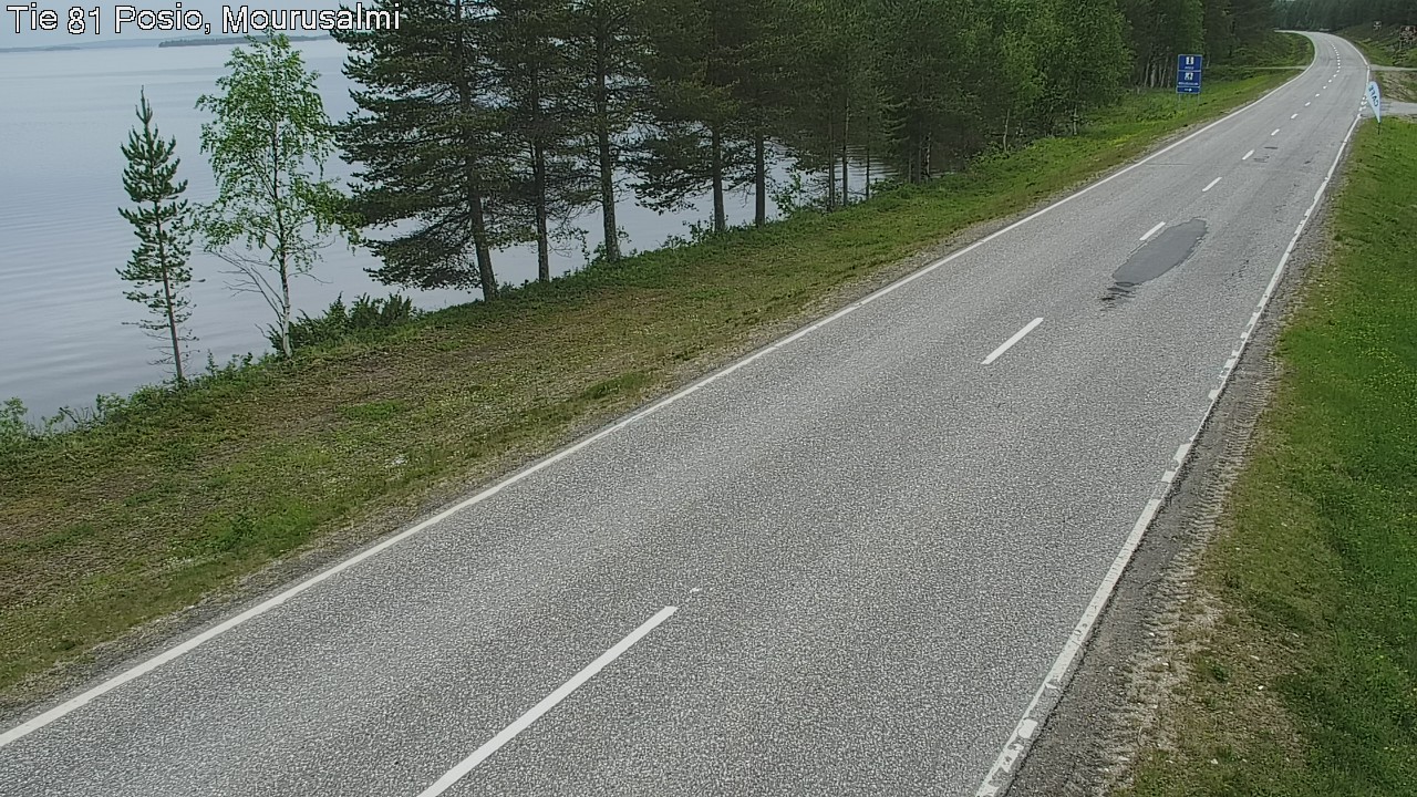 Kelikamerat Kuva Tie 81 Posio, Mourusalmi, Posio, Lappi