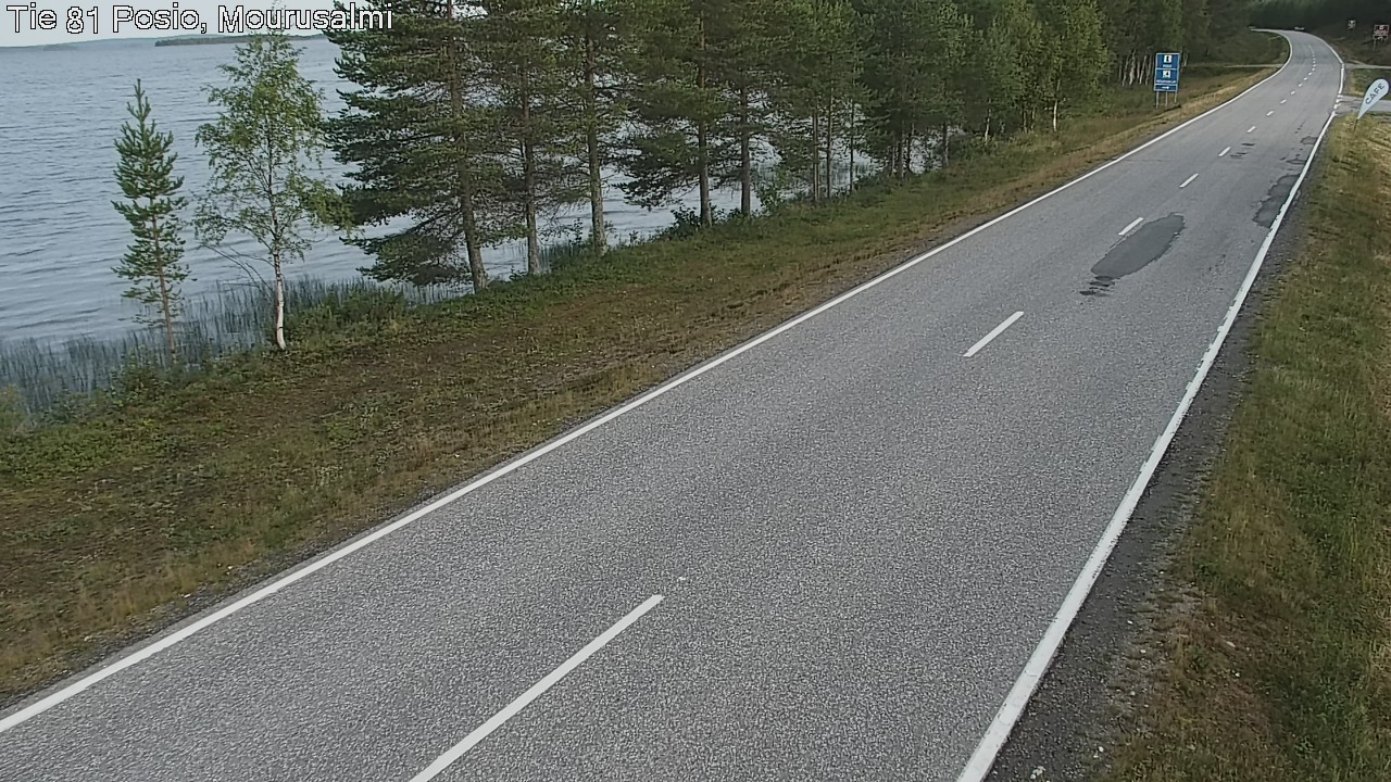 Kelikamerat Kuva Tie 81 Posio, Mourusalmi, Posio, Lappi
