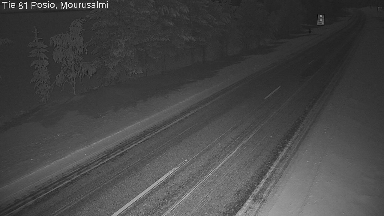 Kelikamerat Kuva Tie 81 Posio, Mourusalmi, Posio, Lappi