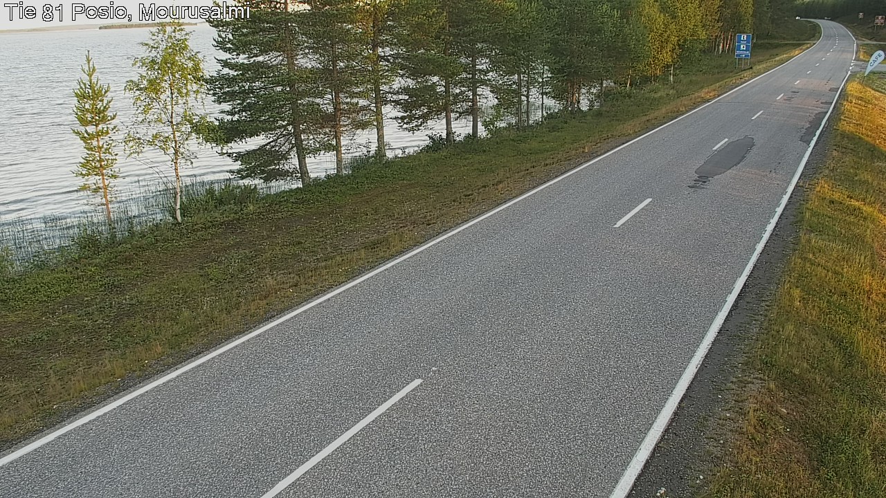 Kelikamerat Kuva Tie 81 Posio, Mourusalmi, Posio, Lappi
