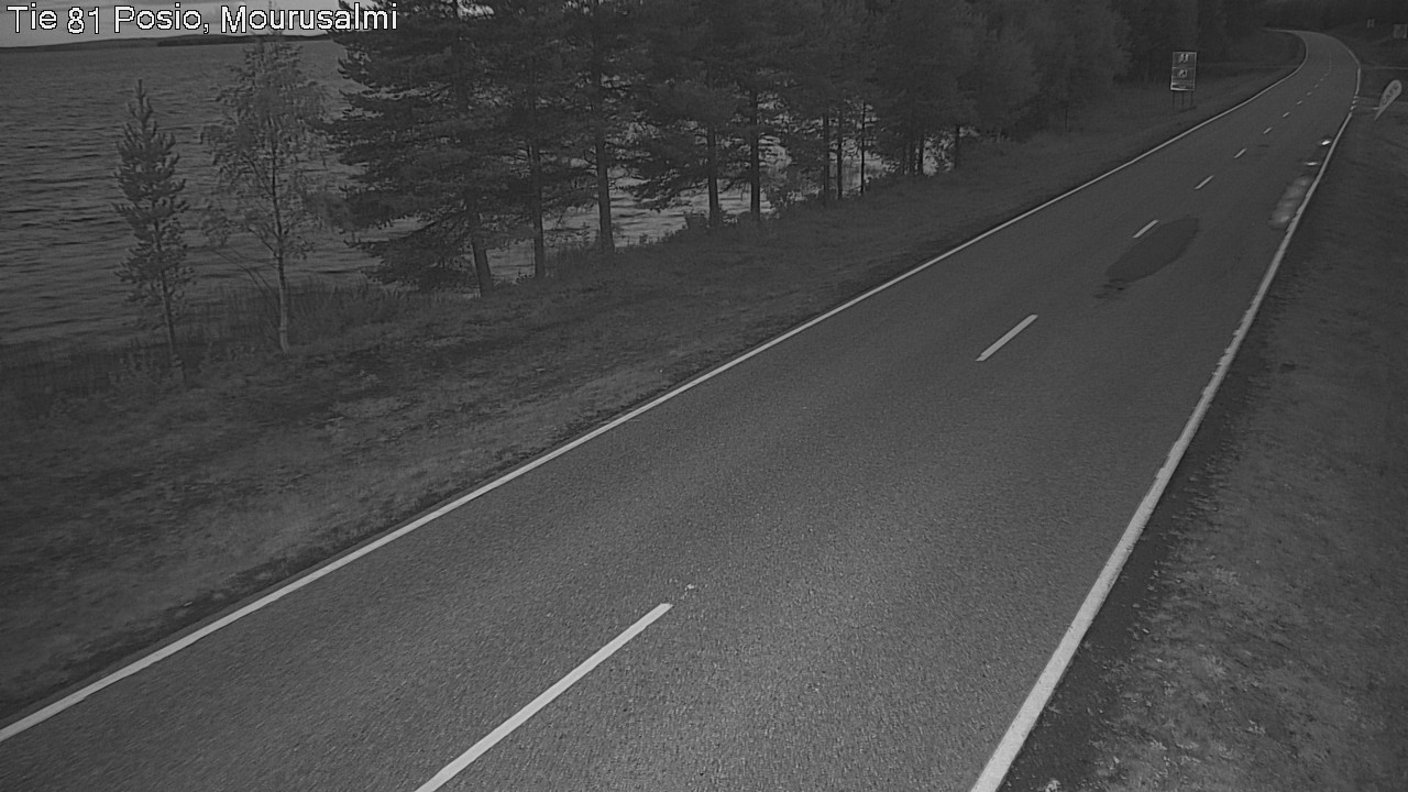 Kelikamerat Kuva Tie 81 Posio, Mourusalmi, Posio, Lappi