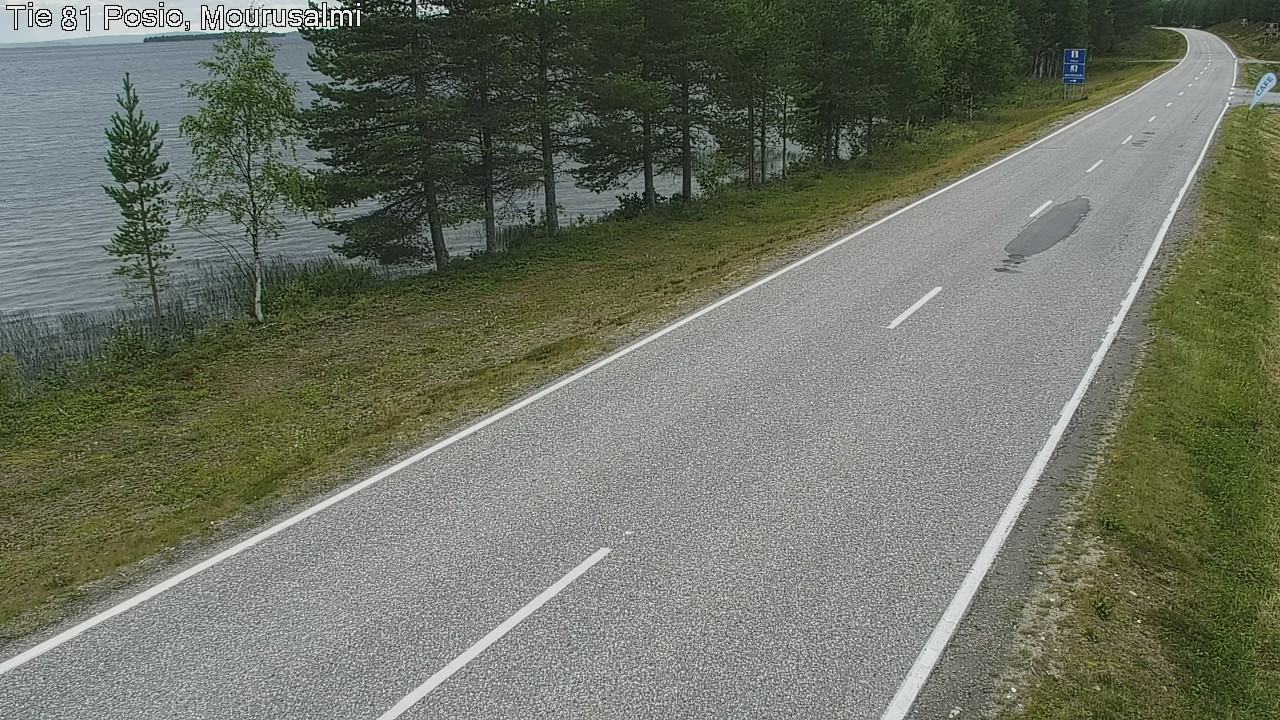 Kelikamerat Kuva Tie 81 Posio, Mourusalmi, Posio, Lappi
