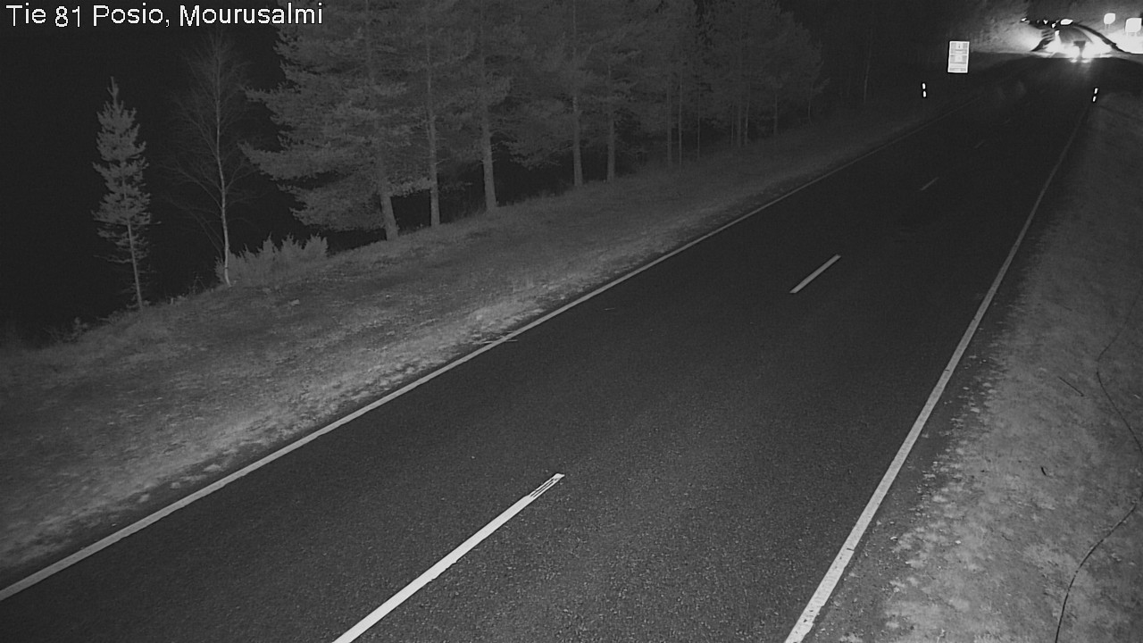 Kelikamerat Kuva Tie 81 Posio, Mourusalmi, Posio, Lappi