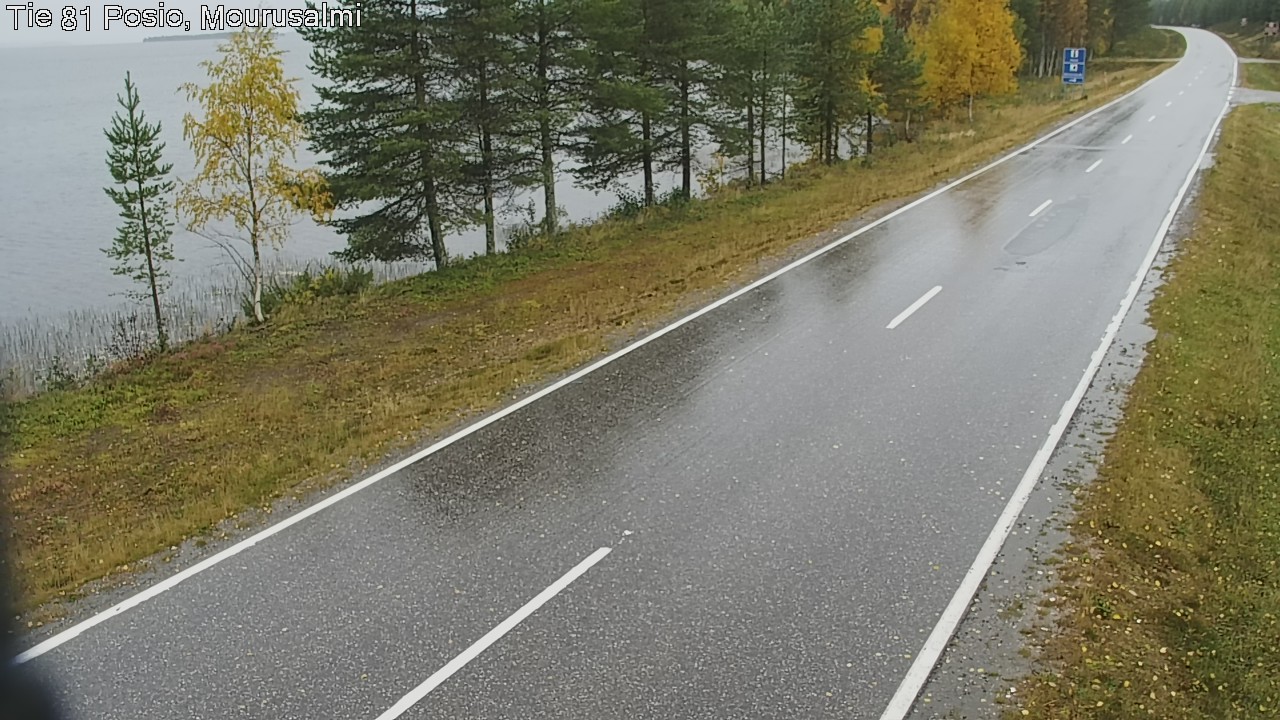Kelikamerat Kuva Tie 81 Posio, Mourusalmi, Posio, Lappi