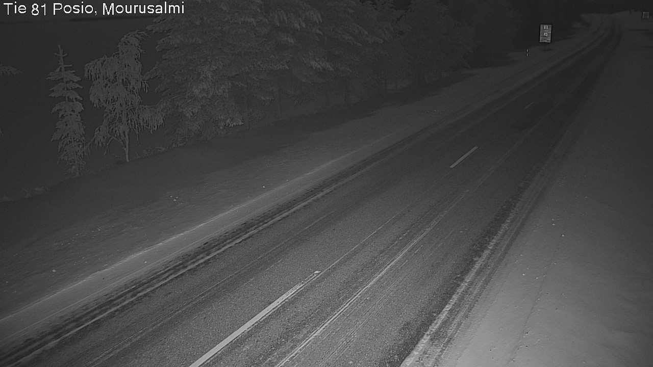 Kelikamerat Kuva Tie 81 Posio, Mourusalmi, Posio, Lappi