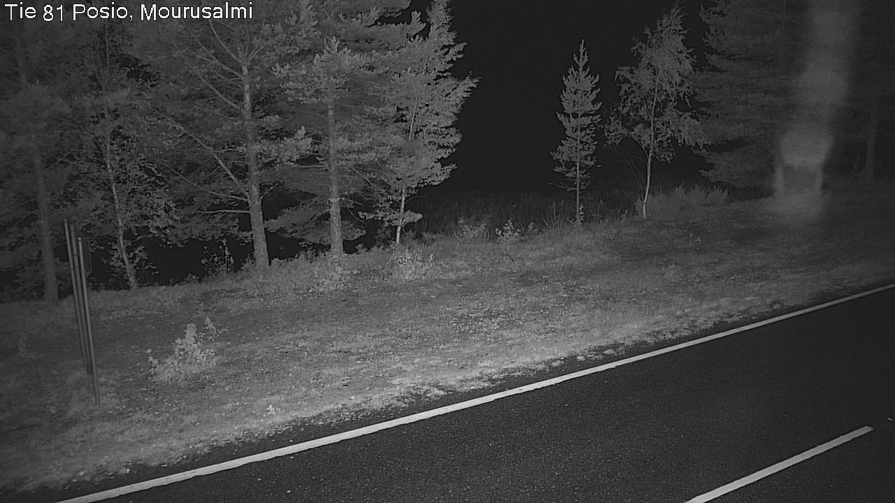 Kelikamerat Kuva Tie 81 Posio, Mourusalmi, Posio, Lappi