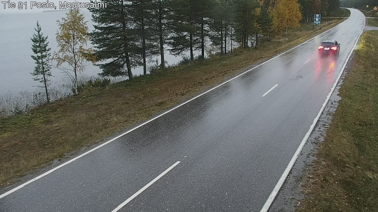 Kelikamerat Kuva Tie 81 Posio, Mourusalmi, Posio, Lappi