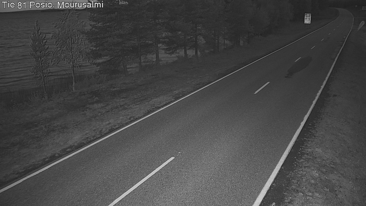 Kelikamerat Kuva Tie 81 Posio, Mourusalmi, Posio, Lappi