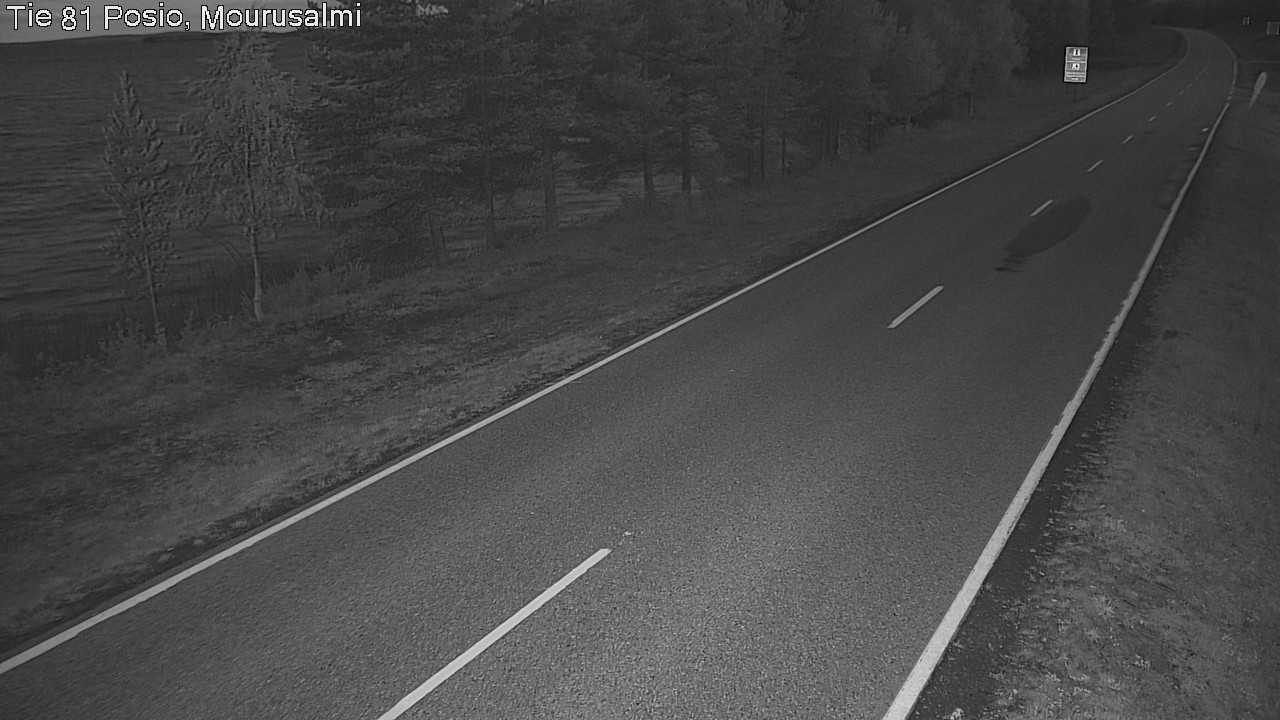 Kelikamerat Kuva Tie 81 Posio, Mourusalmi, Posio, Lappi