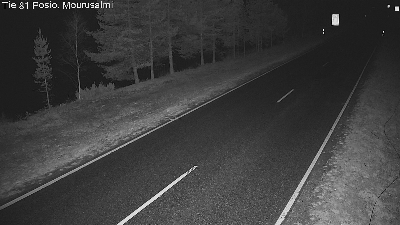 Kelikamerat Kuva Tie 81 Posio, Mourusalmi, Posio, Lappi