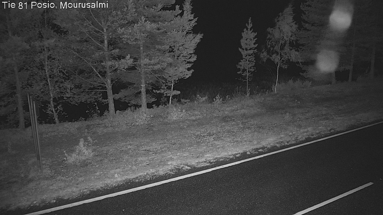 Kelikamerat Kuva Tie 81 Posio, Mourusalmi, Posio, Lappi