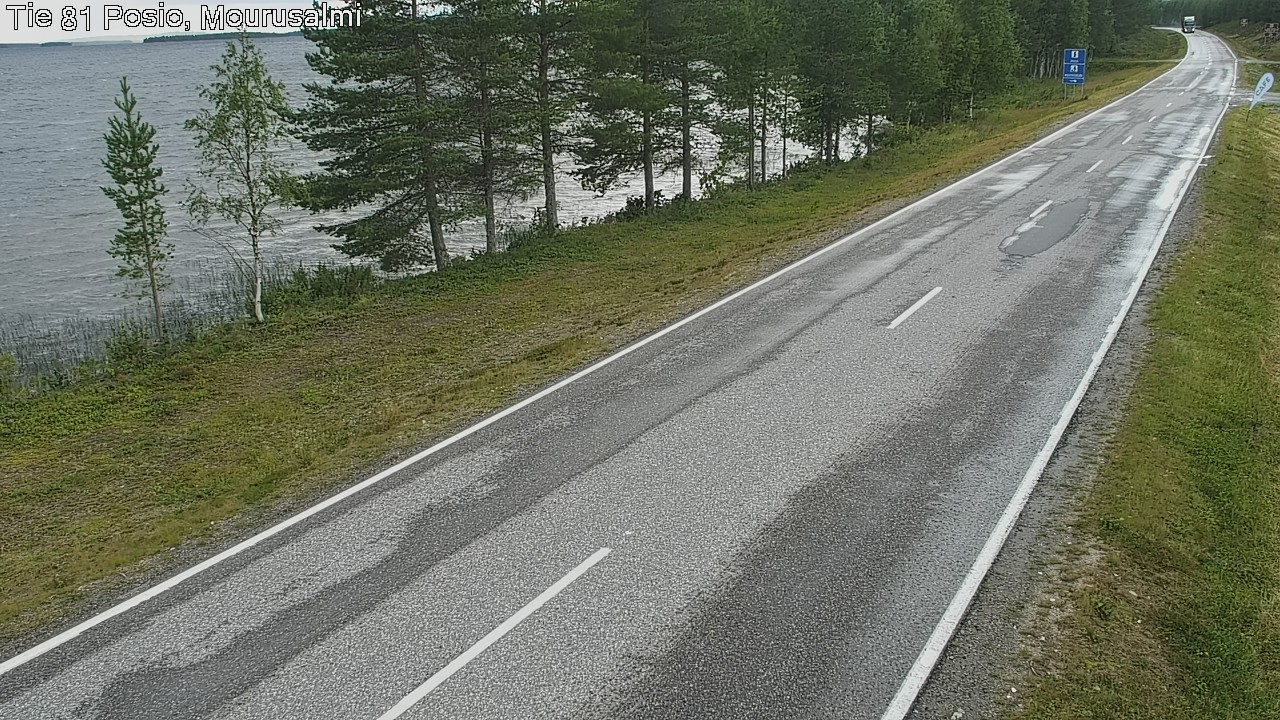 Kelikamerat Kuva Tie 81 Posio, Mourusalmi, Posio, Lappi