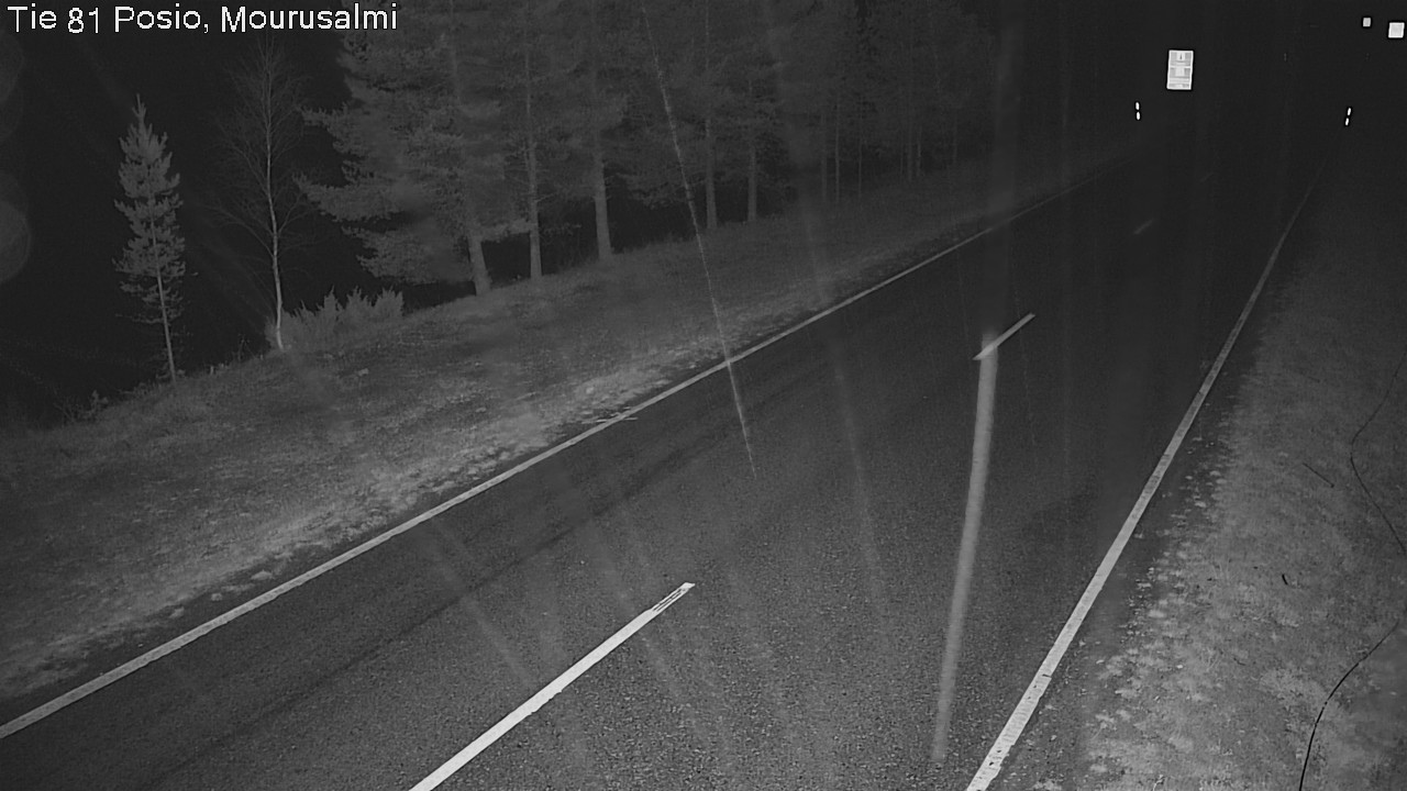 Kelikamerat Kuva Tie 81 Posio, Mourusalmi, Posio, Lappi