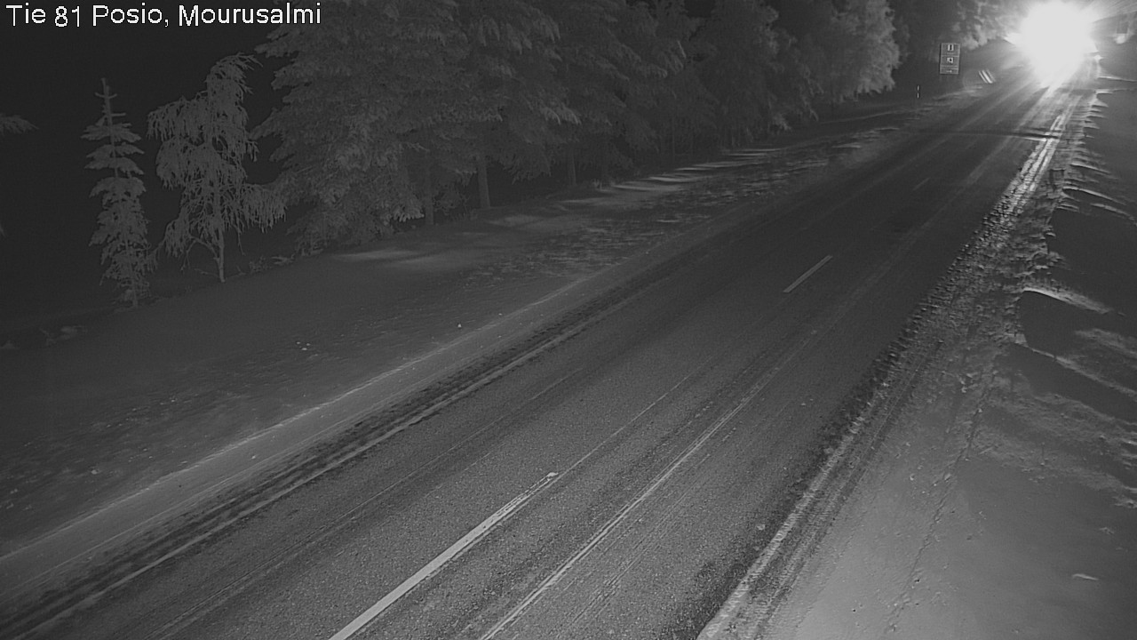 Kelikamerat Kuva Tie 81 Posio, Mourusalmi, Posio, Lappi