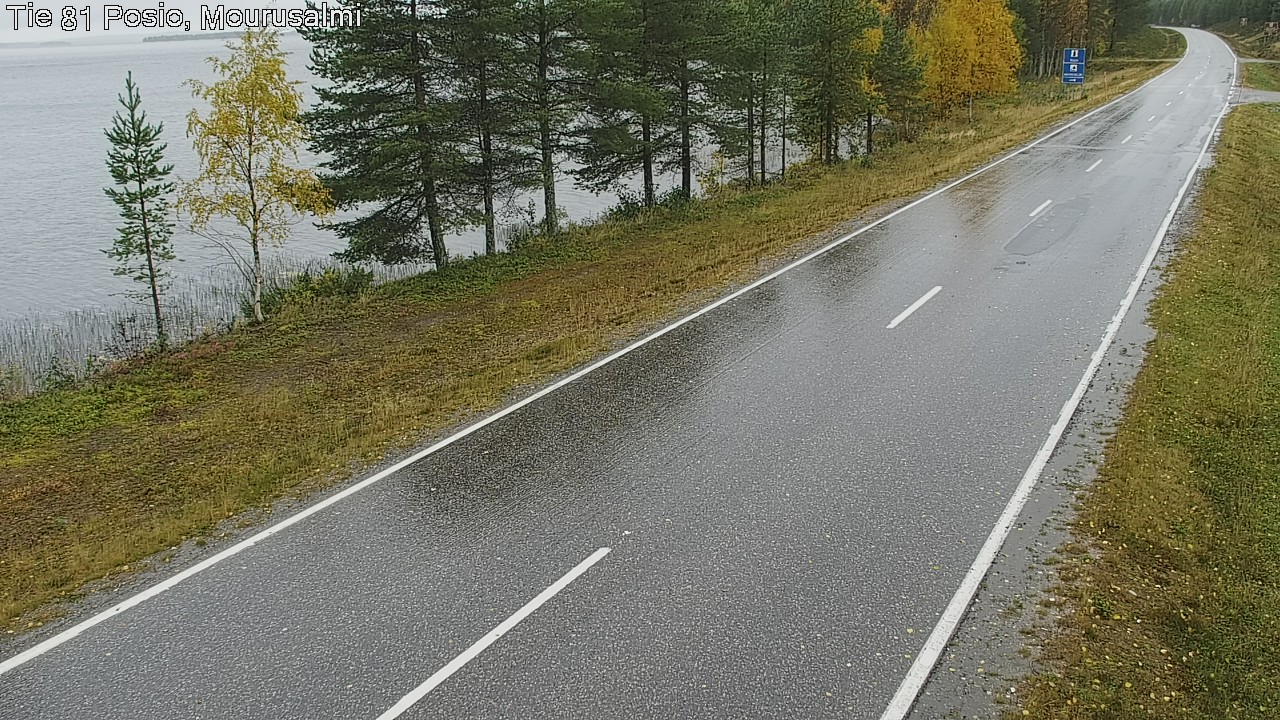 Weather Camera Image Väg 81 Posio, Mourusalmi, Posio, Lappi