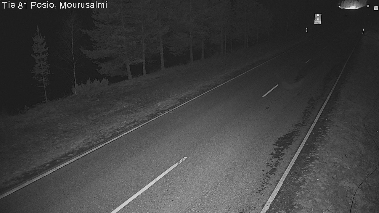 Kelikamerat Kuva Tie 81 Posio, Mourusalmi, Posio, Lappi