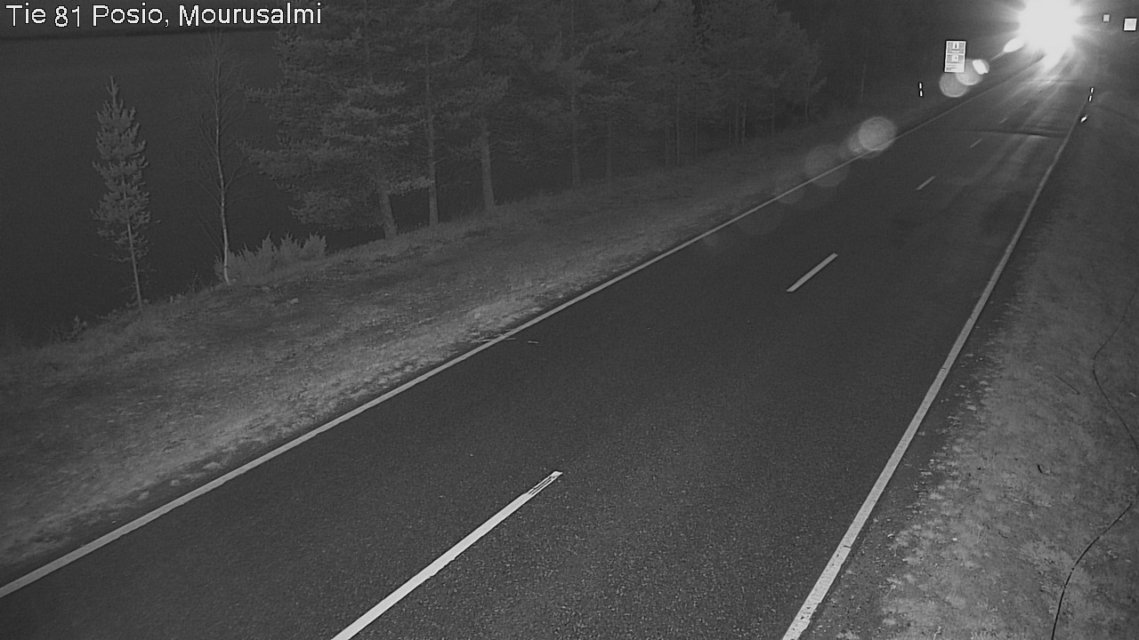 Kelikamerat Kuva Tie 81 Posio, Mourusalmi, Posio, Lappi