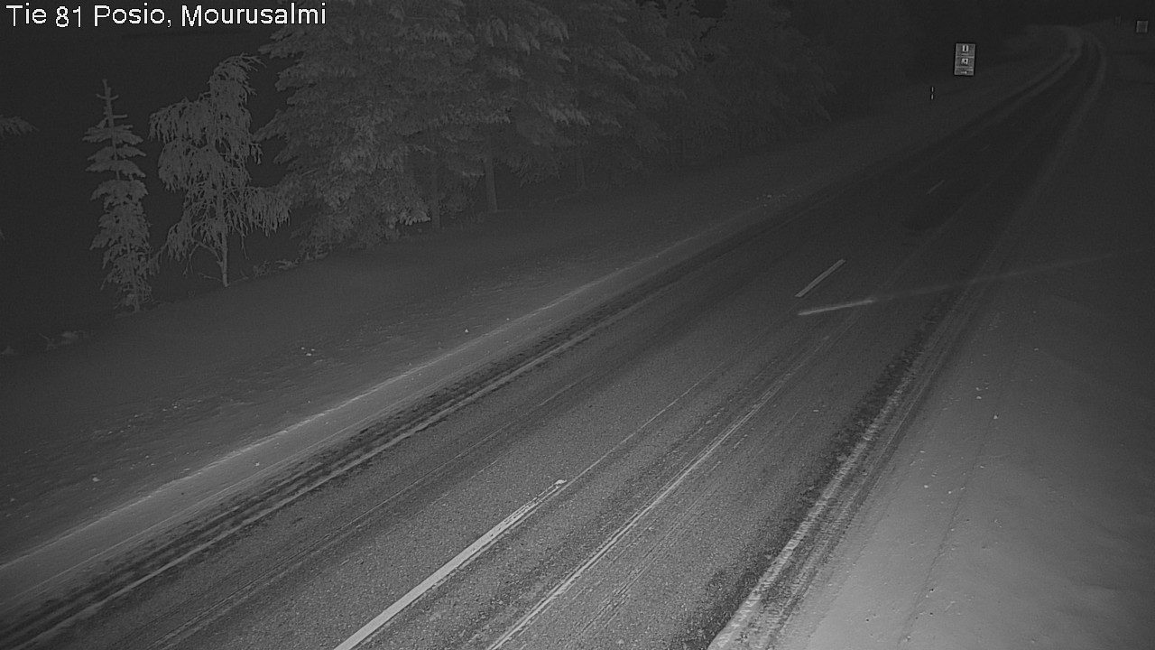 Kelikamerat Kuva Tie 81 Posio, Mourusalmi, Posio, Lappi