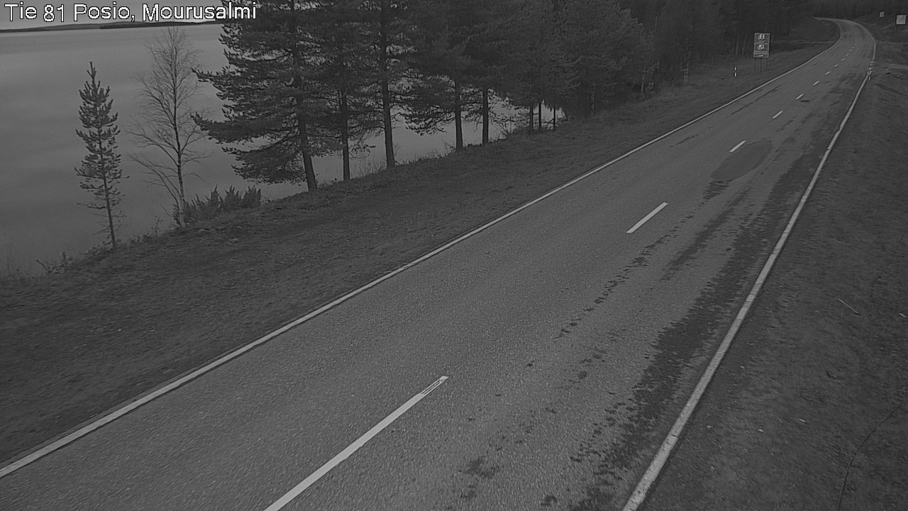 Kelikamerat Kuva Tie 81 Posio, Mourusalmi, Posio, Lappi