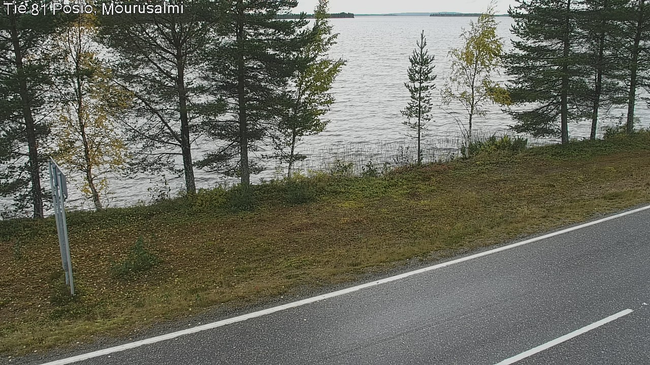 Kelikamerat Kuva Tie 81 Posio, Mourusalmi, Posio, Lappi