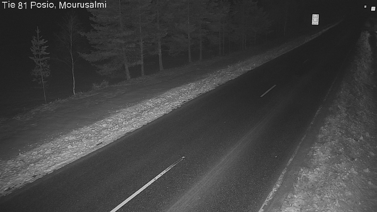 Kelikamerat Kuva Tie 81 Posio, Mourusalmi, Posio, Lappi