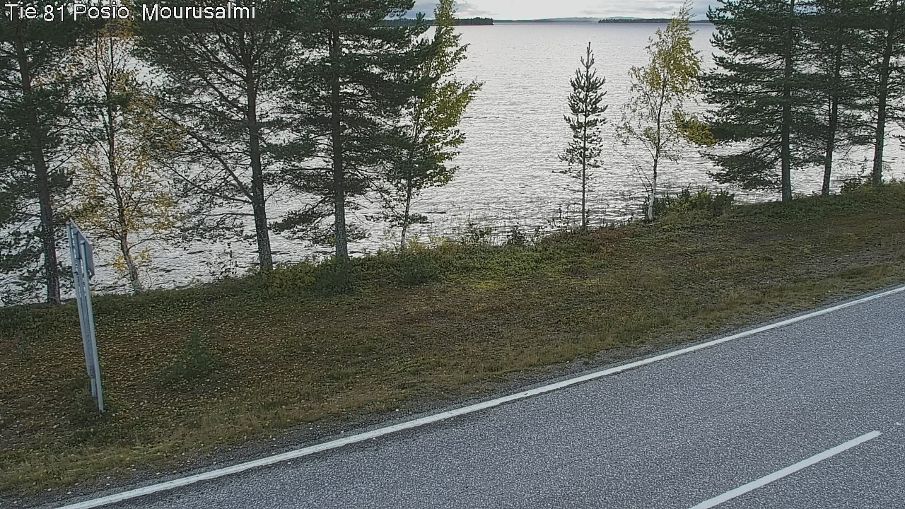 Kelikamerat Kuva Tie 81 Posio, Mourusalmi, Posio, Lappi