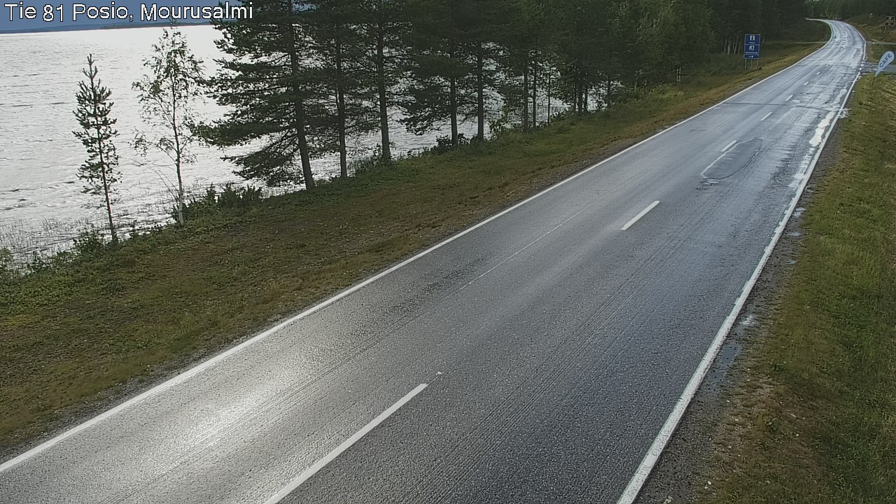 Kelikamerat Kuva Tie 81 Posio, Mourusalmi, Posio, Lappi