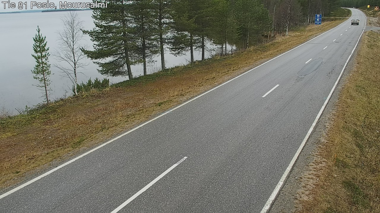 Kelikamerat Kuva Tie 81 Posio, Mourusalmi, Posio, Lappi