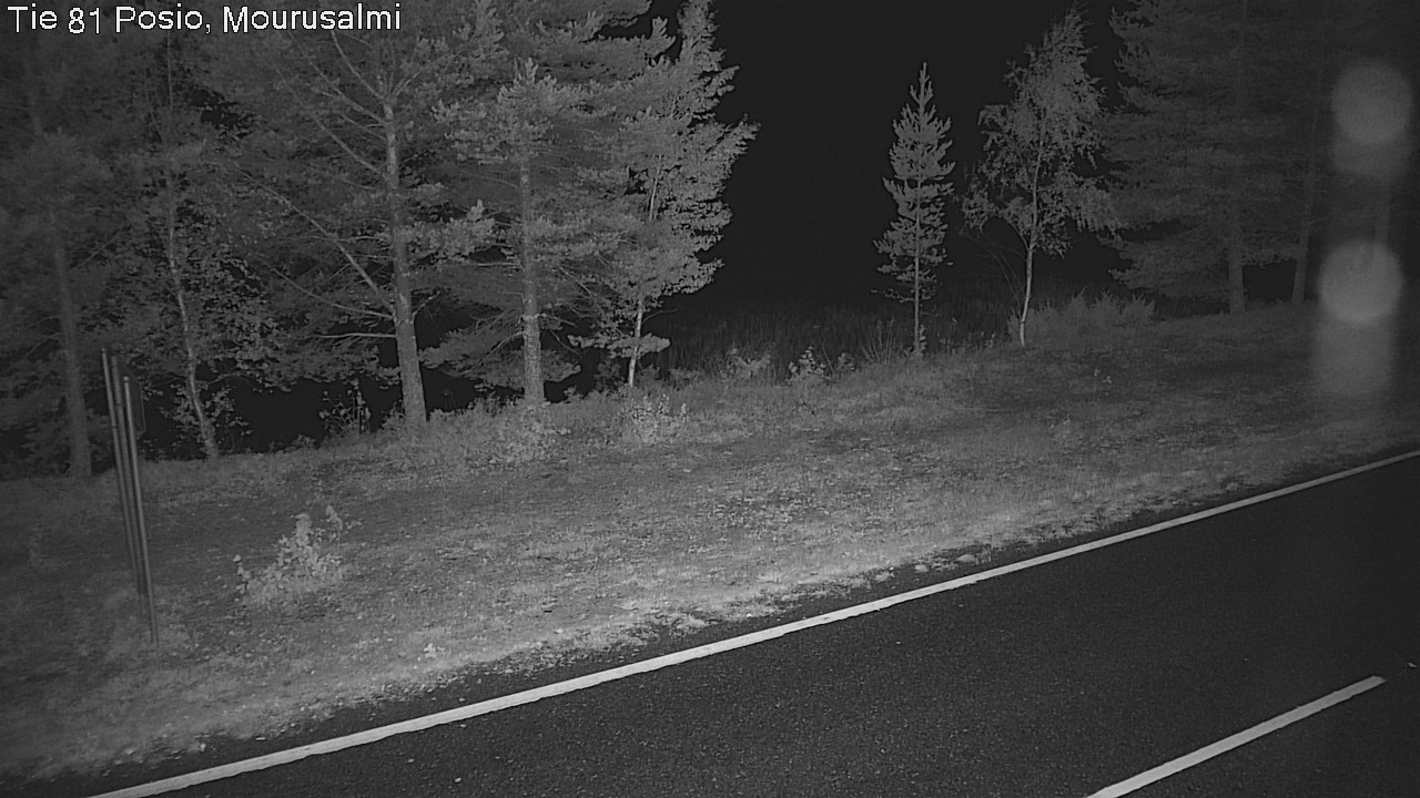 Kelikamerat Kuva Tie 81 Posio, Mourusalmi, Posio, Lappi