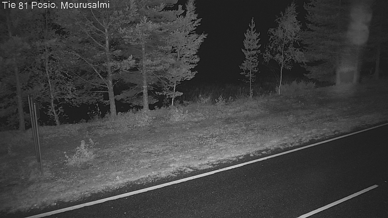 Kelikamerat Kuva Tie 81 Posio, Mourusalmi, Posio, Lappi