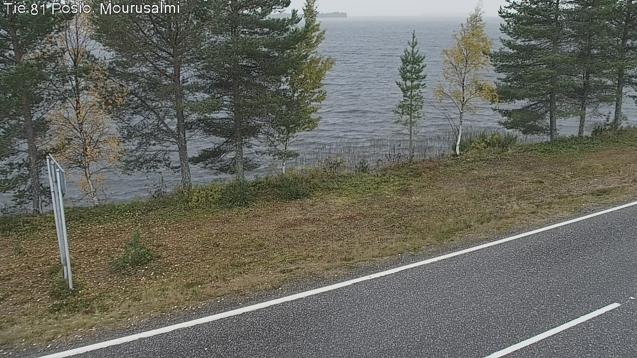 Kelikamerat Kuva Tie 81 Posio, Mourusalmi, Posio, Lappi