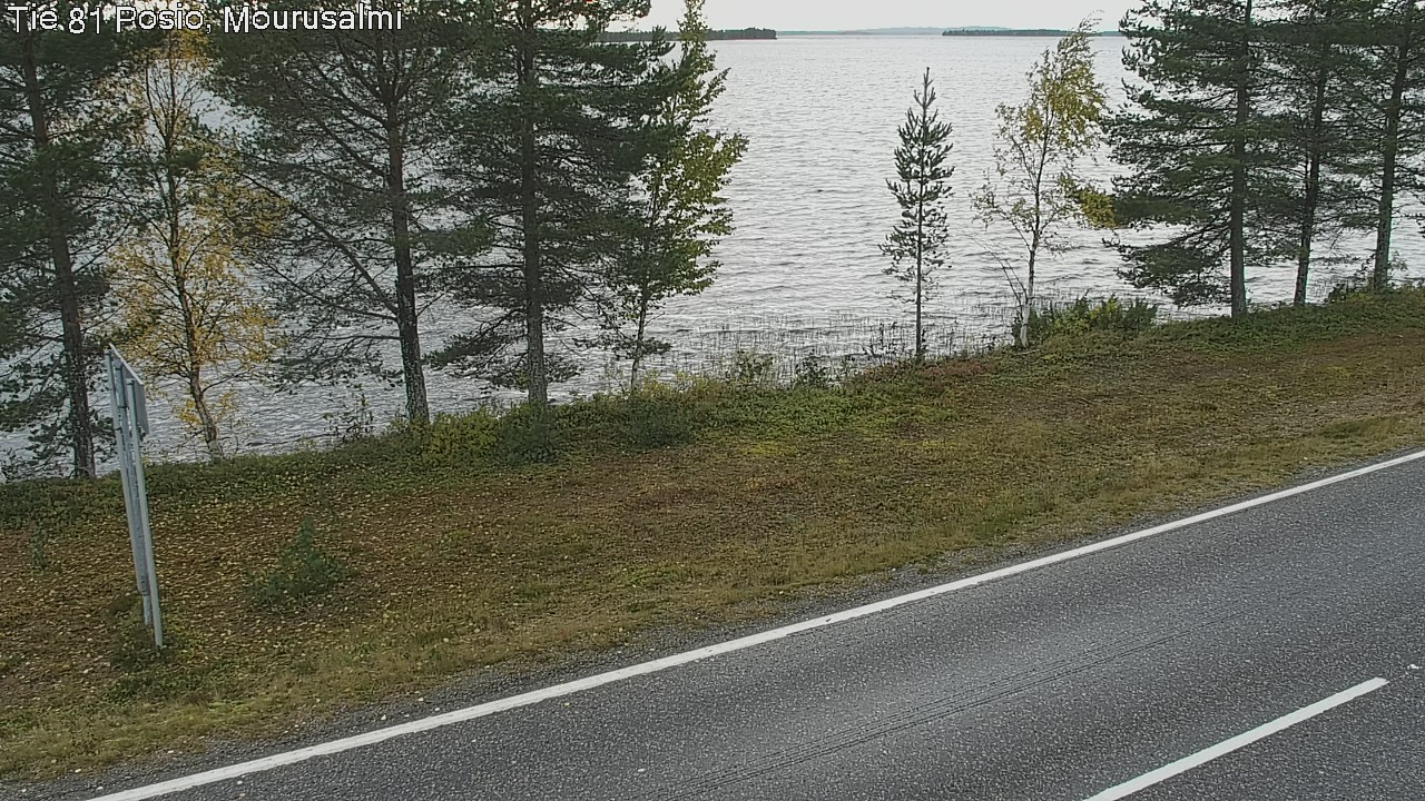 Kelikamerat Kuva Tie 81 Posio, Mourusalmi, Posio, Lappi