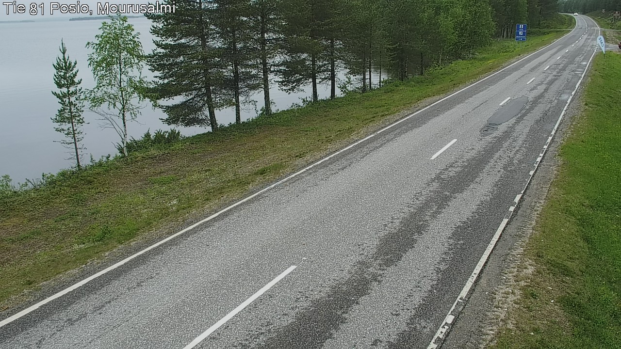 Kelikamerat Kuva Tie 81 Posio, Mourusalmi, Posio, Lappi