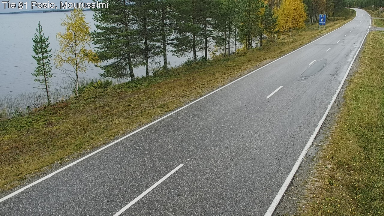 Weather Camera Image Väg 81 Posio, Mourusalmi, Posio, Lappi