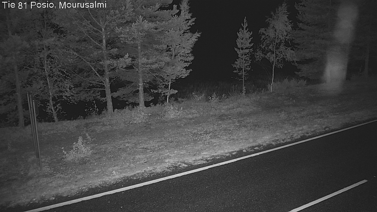 Kelikamerat Kuva Tie 81 Posio, Mourusalmi, Posio, Lappi
