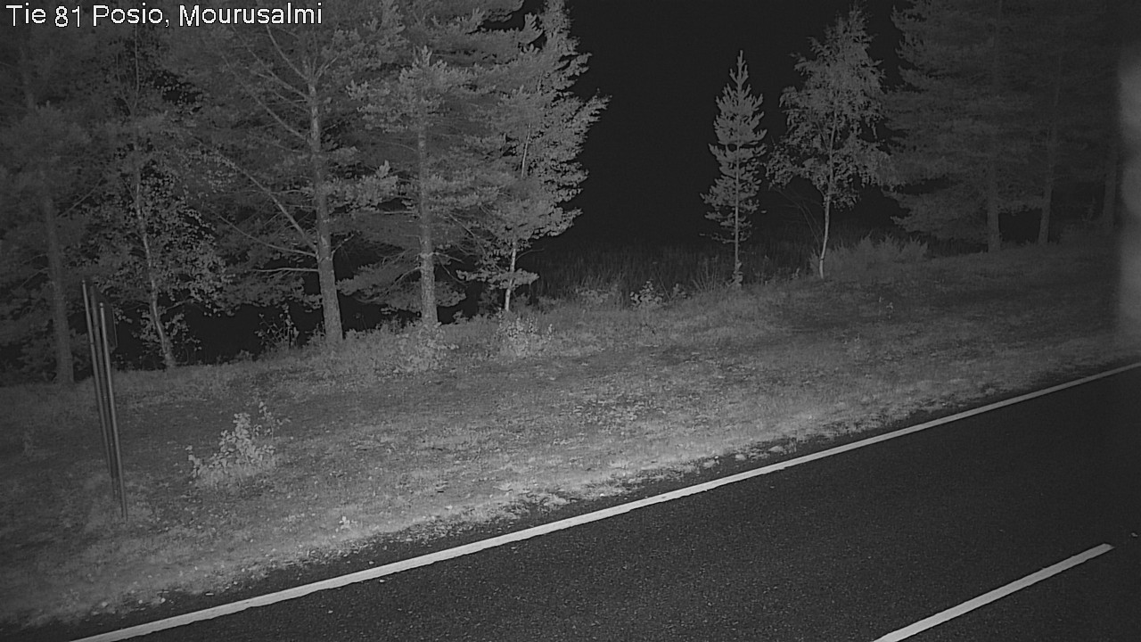 Kelikamerat Kuva Tie 81 Posio, Mourusalmi, Posio, Lappi
