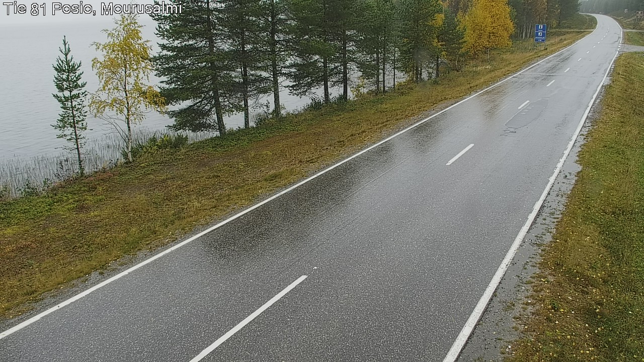 Weather Camera Image Väg 81 Posio, Mourusalmi, Posio, Lappi