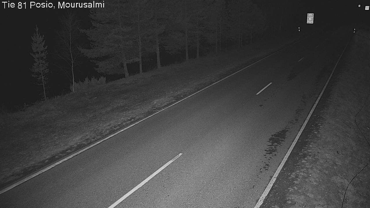 Kelikamerat Kuva Tie 81 Posio, Mourusalmi, Posio, Lappi