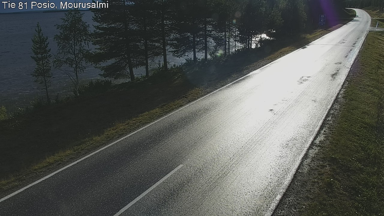 Kelikamerat Kuva Tie 81 Posio, Mourusalmi, Posio, Lappi