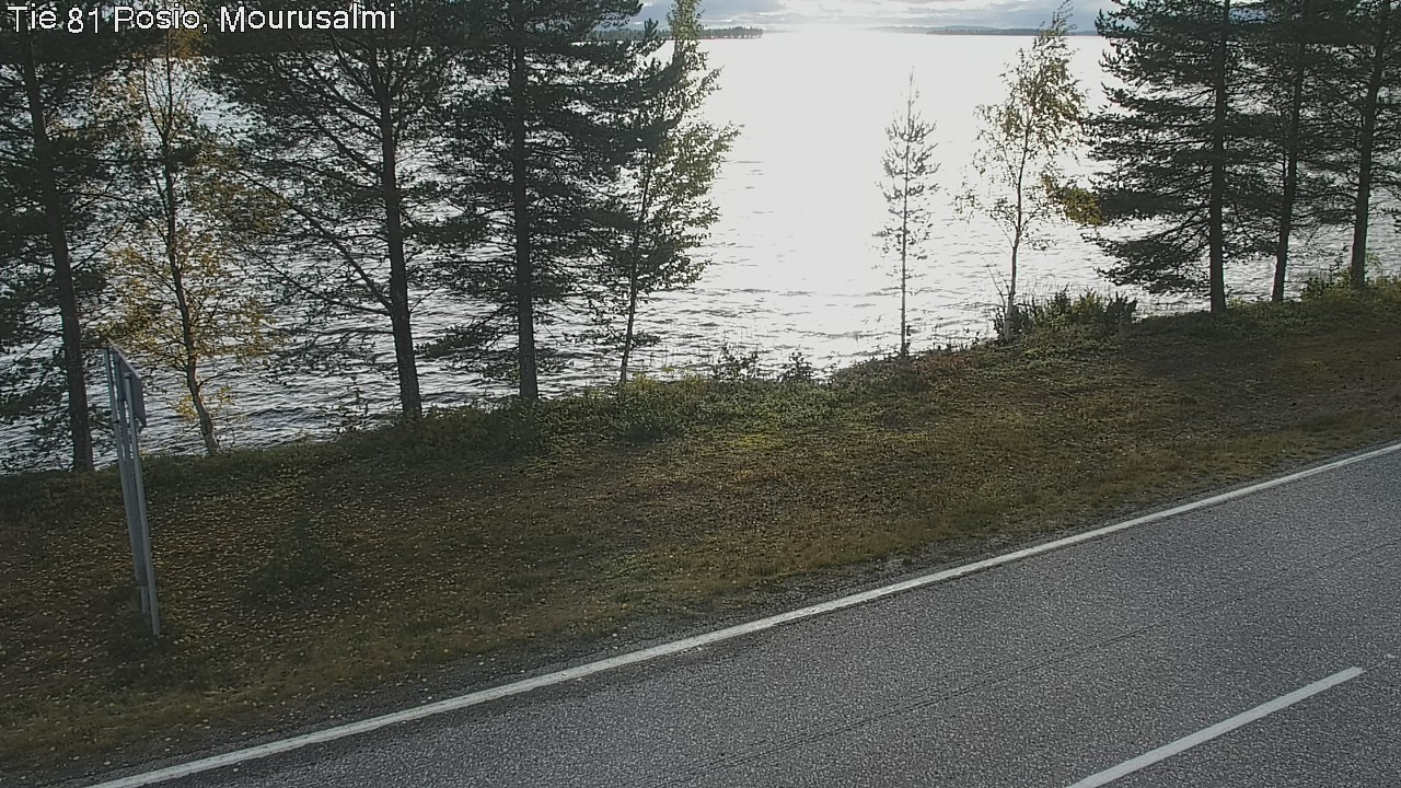 Kelikamerat Kuva Tie 81 Posio, Mourusalmi, Posio, Lappi