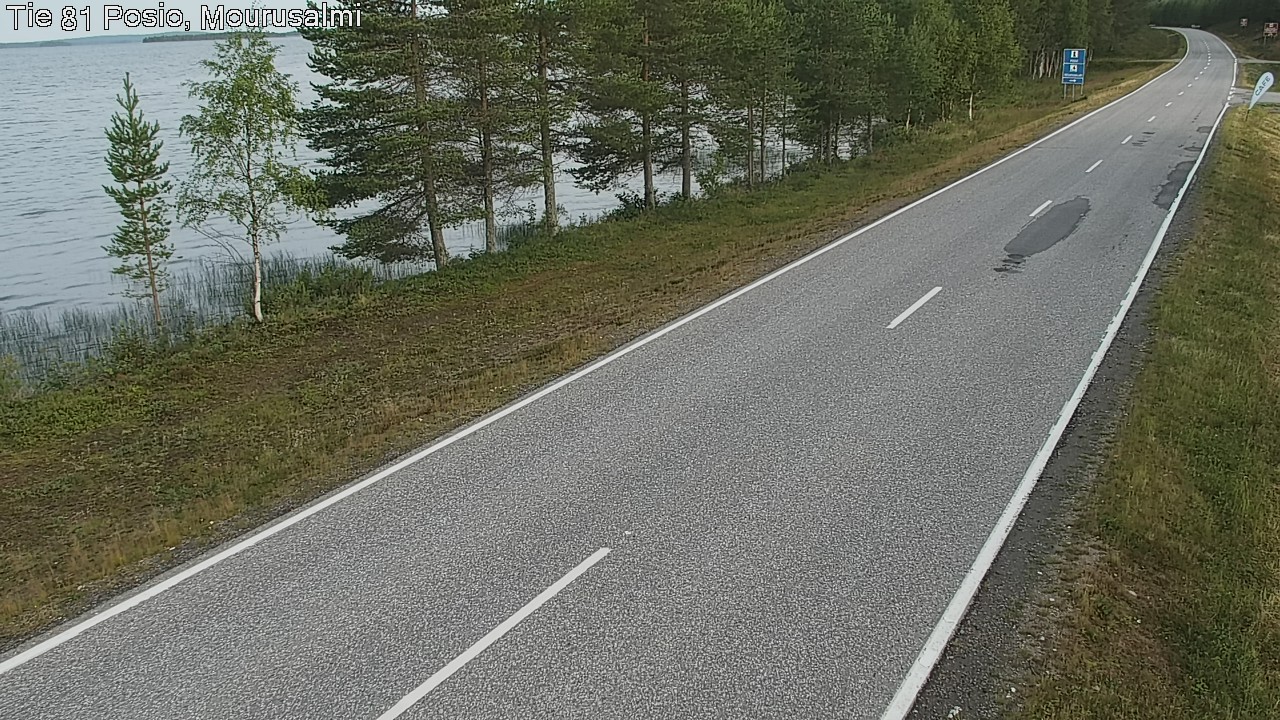 Kelikamerat Kuva Tie 81 Posio, Mourusalmi, Posio, Lappi