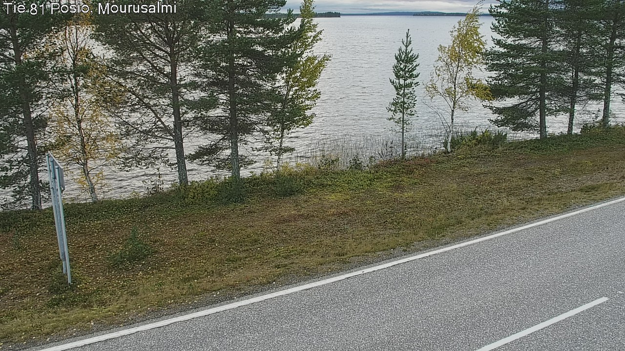 Kelikamerat Kuva Tie 81 Posio, Mourusalmi, Posio, Lappi
