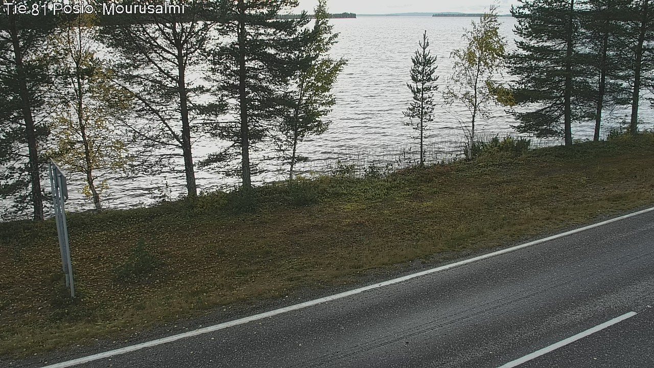 Kelikamerat Kuva Tie 81 Posio, Mourusalmi, Posio, Lappi