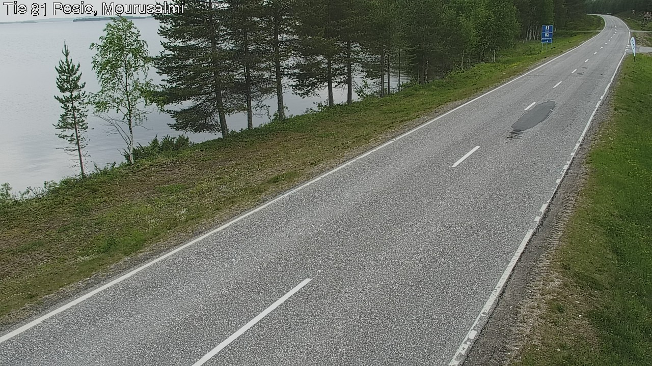Kelikamerat Kuva Tie 81 Posio, Mourusalmi, Posio, Lappi