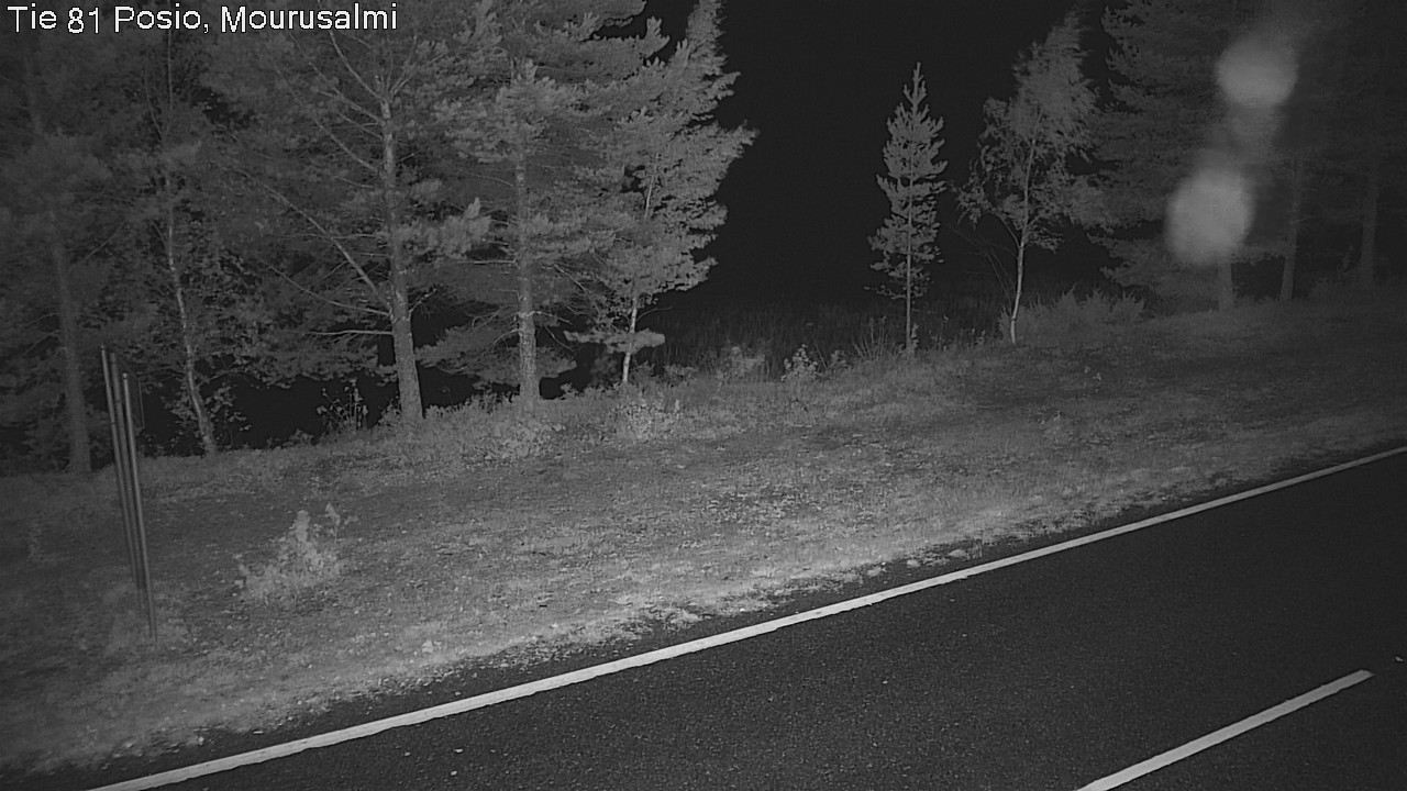 Kelikamerat Kuva Tie 81 Posio, Mourusalmi, Posio, Lappi