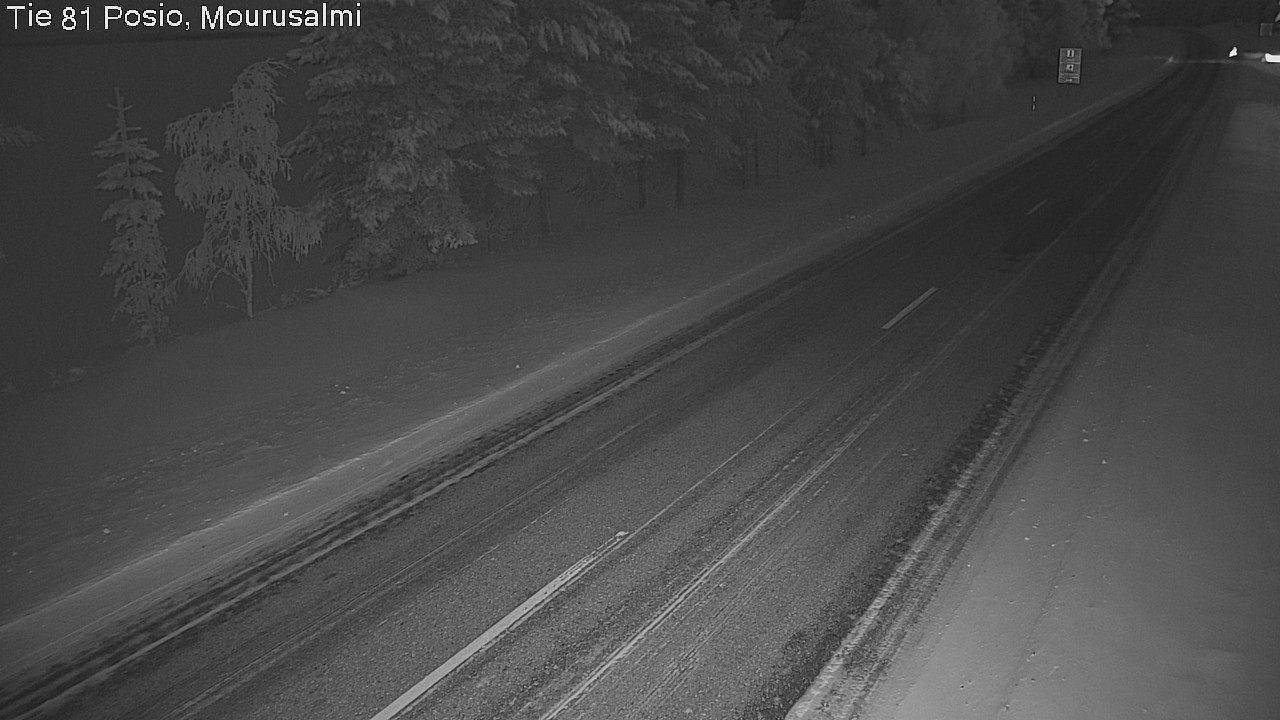 Kelikamerat Kuva Tie 81 Posio, Mourusalmi, Posio, Lappi