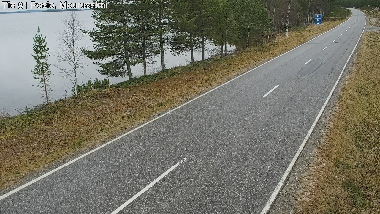 Kelikamerat Kuva Tie 81 Posio, Mourusalmi, Posio, Lappi