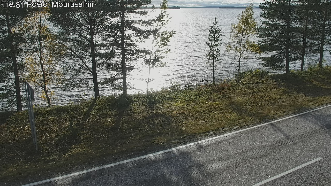 Kelikamerat Kuva Tie 81 Posio, Mourusalmi, Posio, Lappi