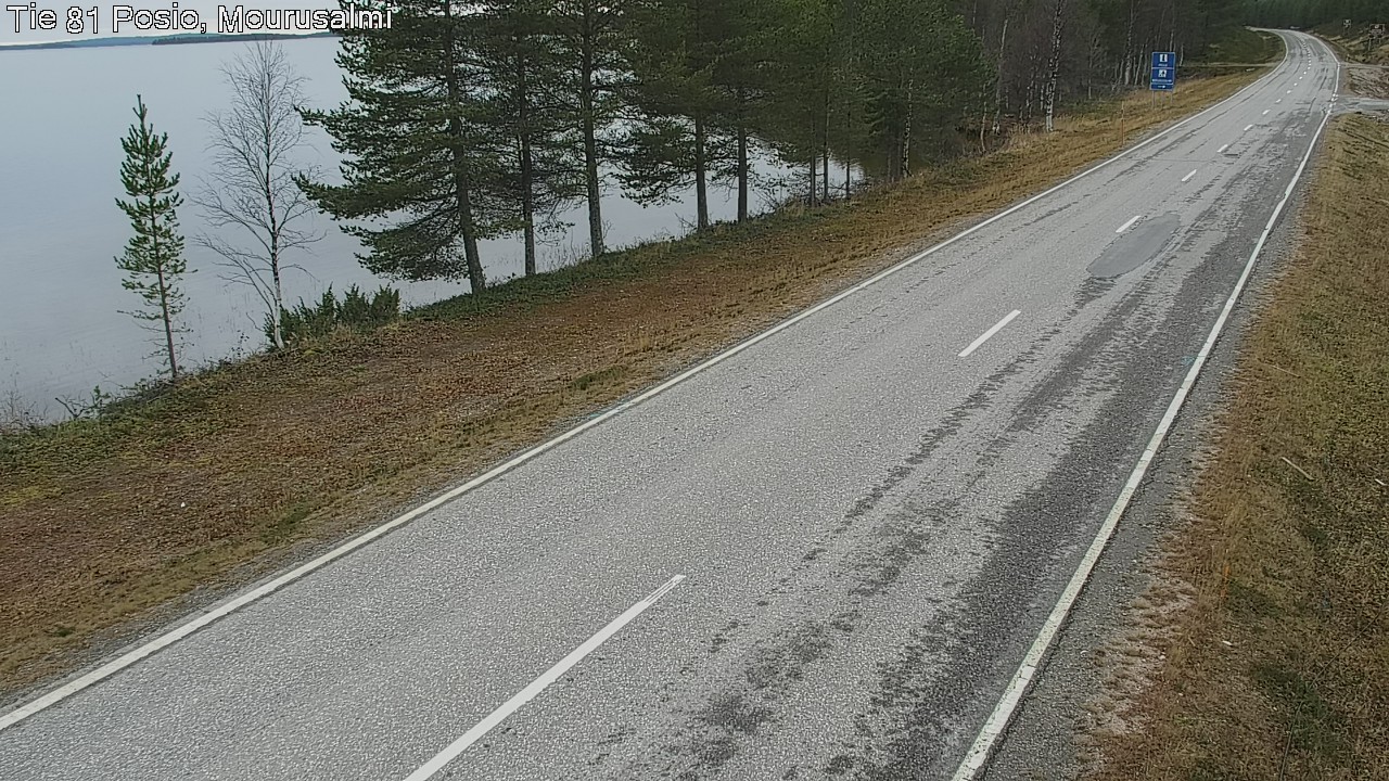 Kelikamerat Kuva Tie 81 Posio, Mourusalmi, Posio, Lappi